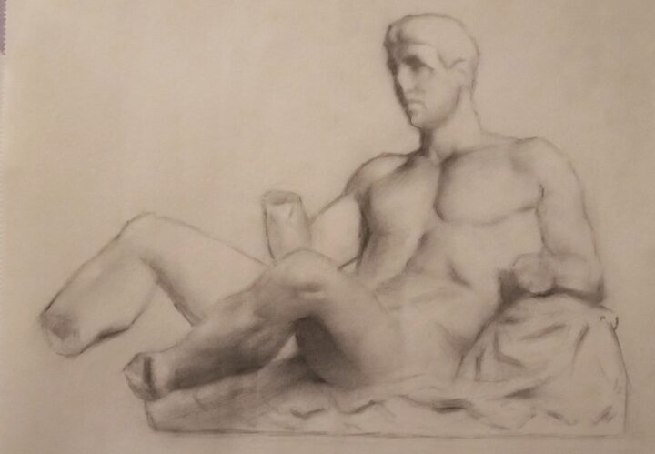 The new progress of the new drawing interpretation during the online drawing lesson I teach