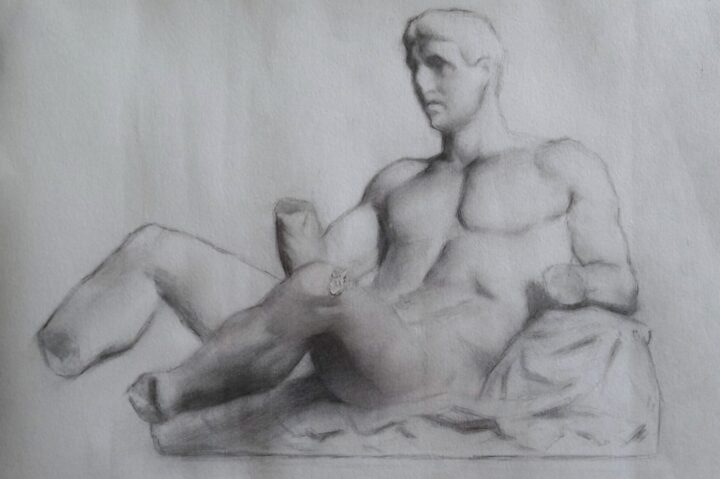 The new progress of the new drawing interpretation during the online drawing lesson I teach