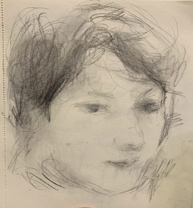 The new quick portrait of my close friend