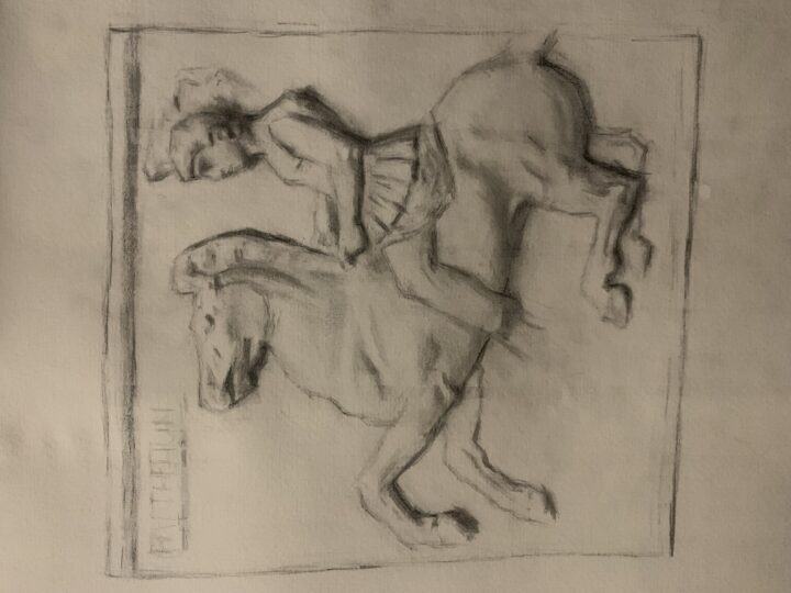 The new completed interpretation during the online lesson I teach