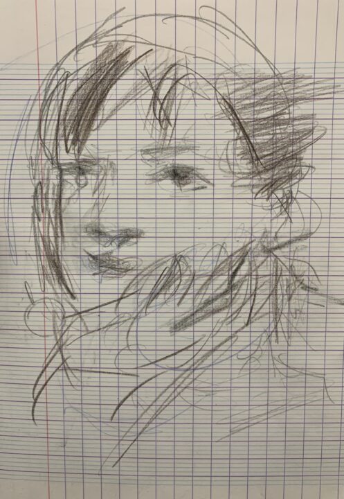The very quick drawing of the student from Mexico