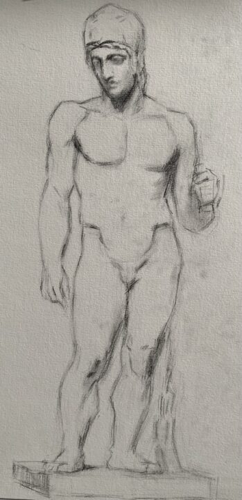 The new progress of the new drawing interpretation during the online lesson I teach