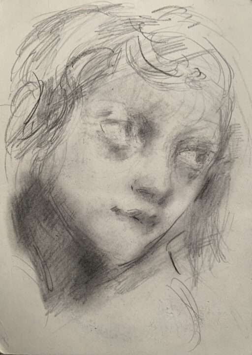 The new reference drawing for the online lesson I teach