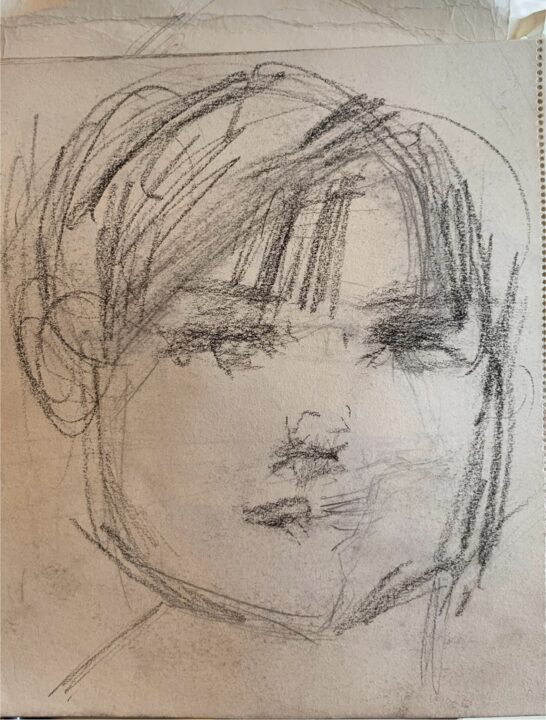 The very quick drawing of the French student